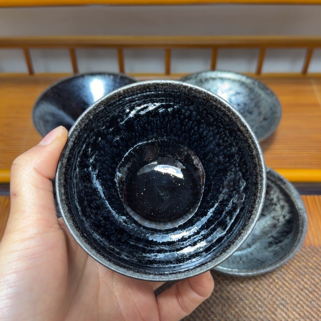 茶盏建盏手工制作主人杯茶杯的