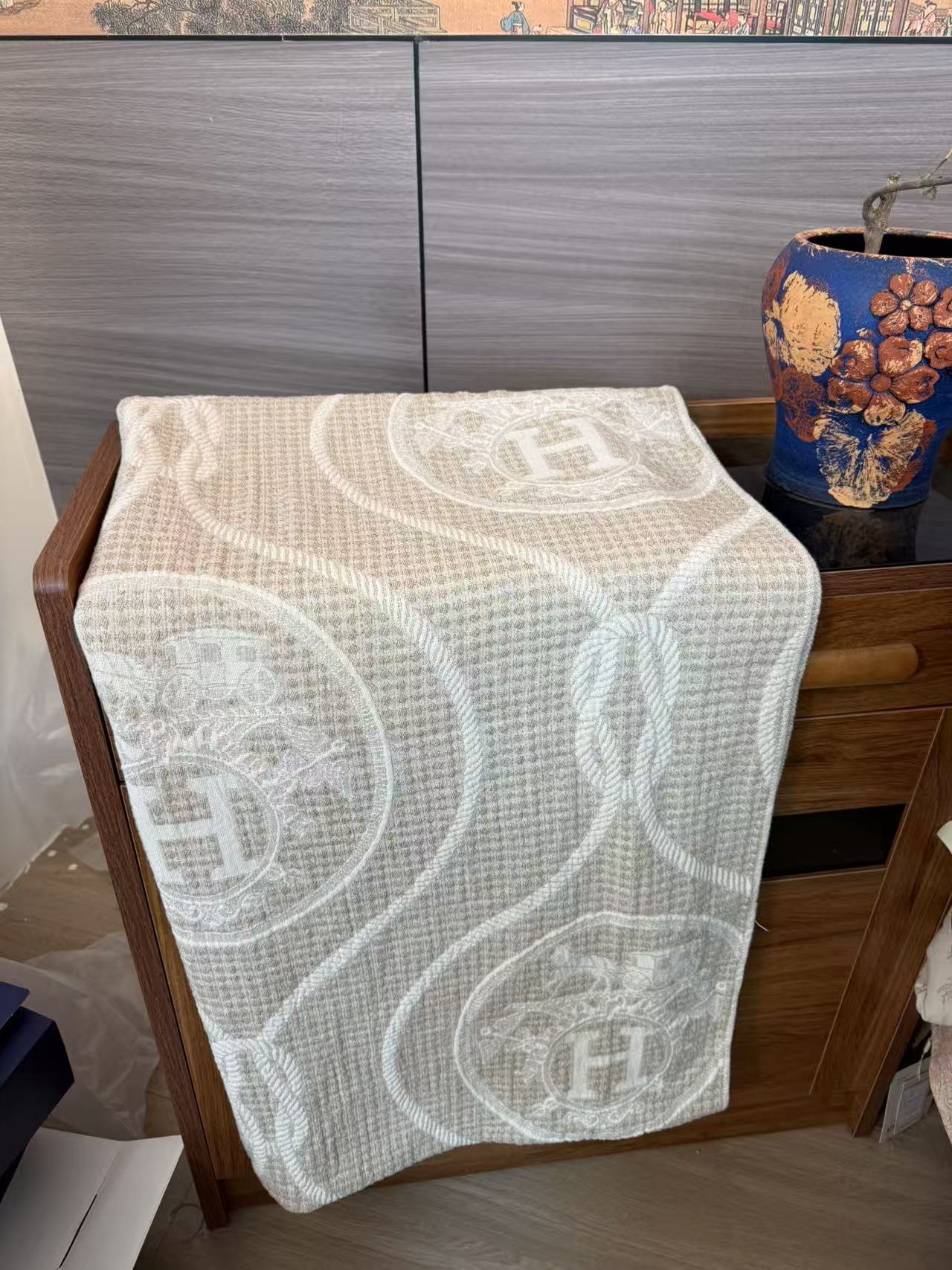 【DADONG·浅金H】200*230麻床盖轻奢多功能可机洗