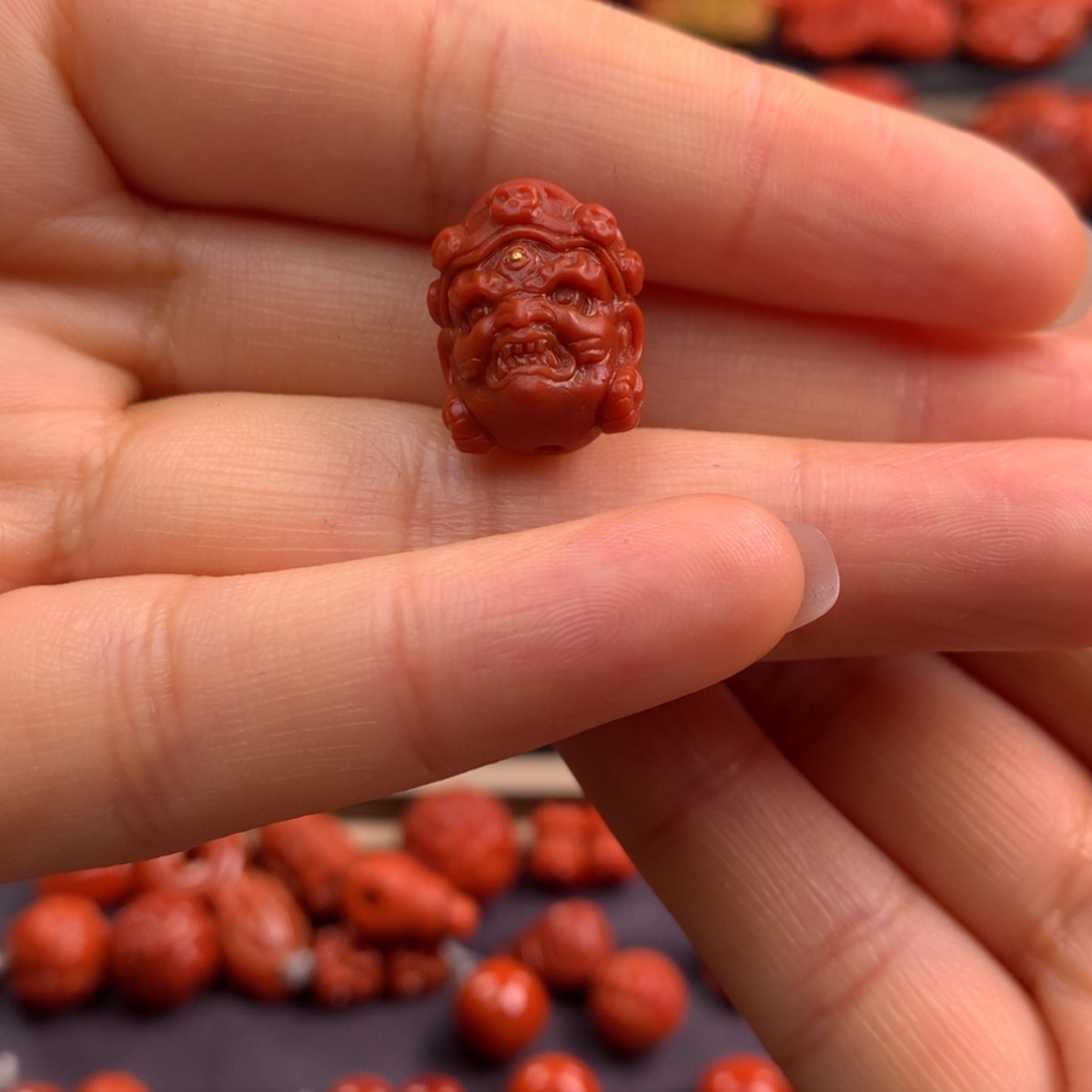 【闪购商品】南红玛瑙大黑天未镶嵌*️****