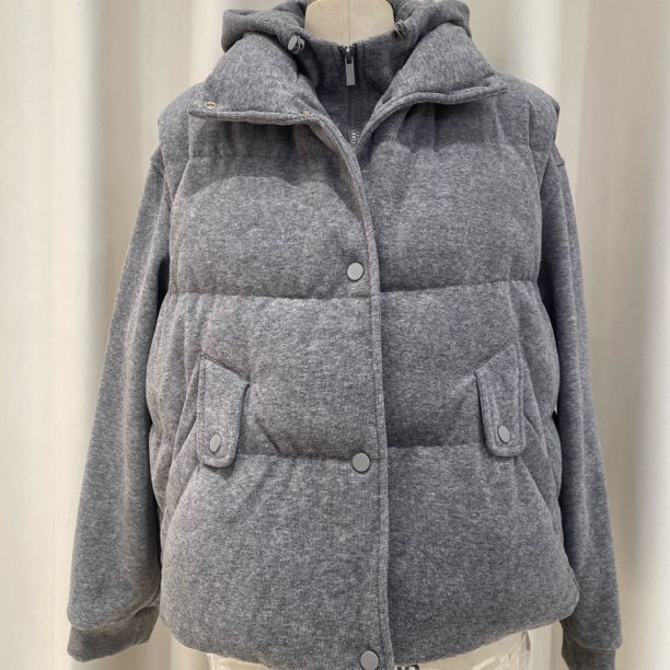 莫笙时尚百搭鹅绒马甲M25DY43517