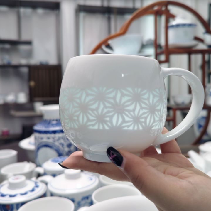 陶瓷清韵苹果杯身一个