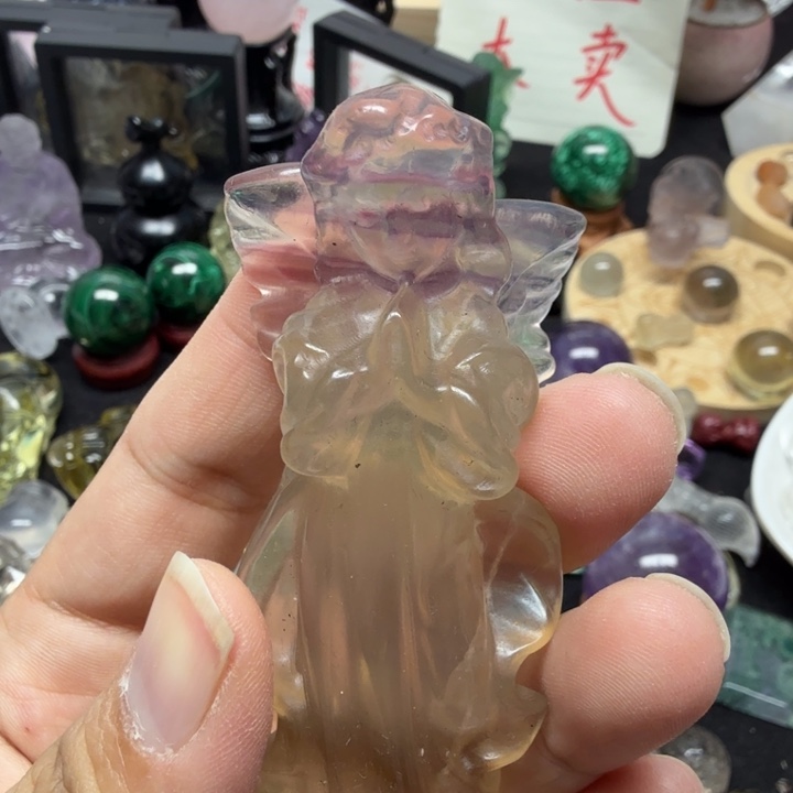 珠宝半成品紫晶未镶嵌