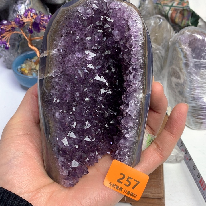 紫晶大型摆件（非配饰）未镶嵌