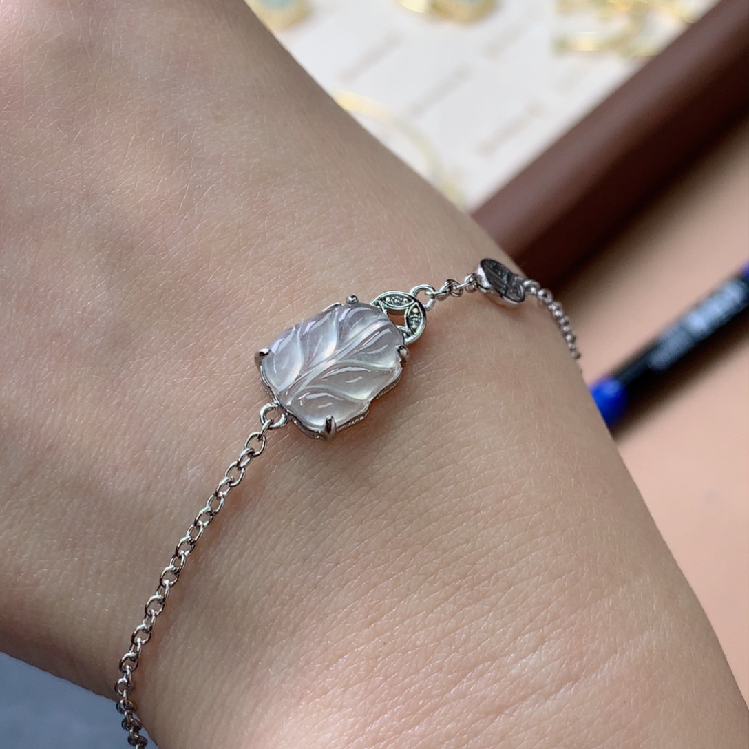 未镶嵌手链翡翠翡翠