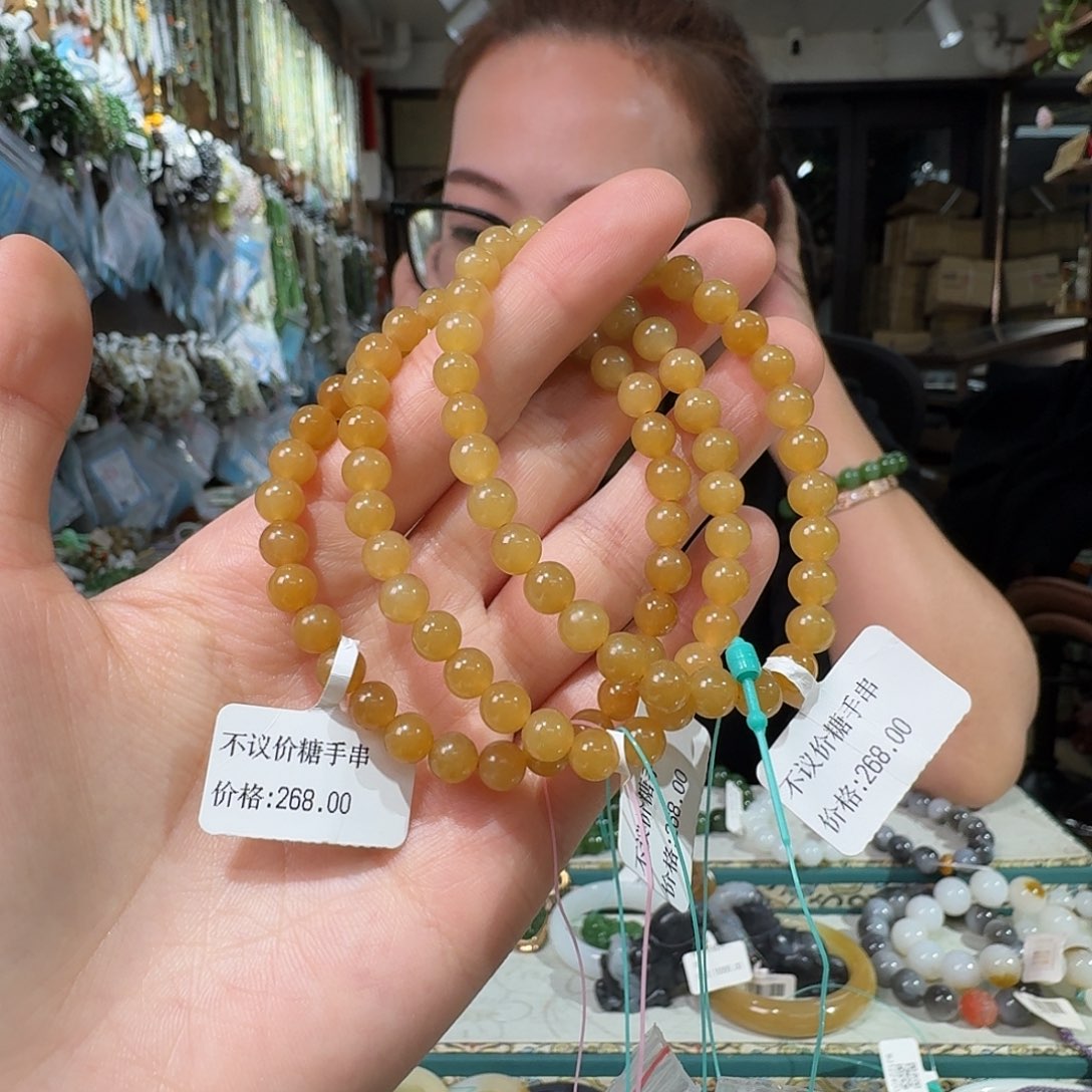 和田玉未镶嵌手链拍一发一多样性发货