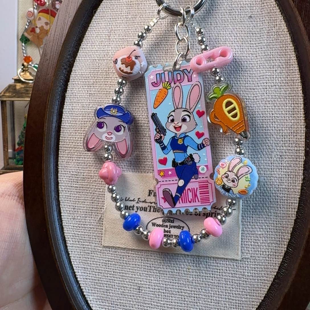 动物城手机链钥匙扣朱迪