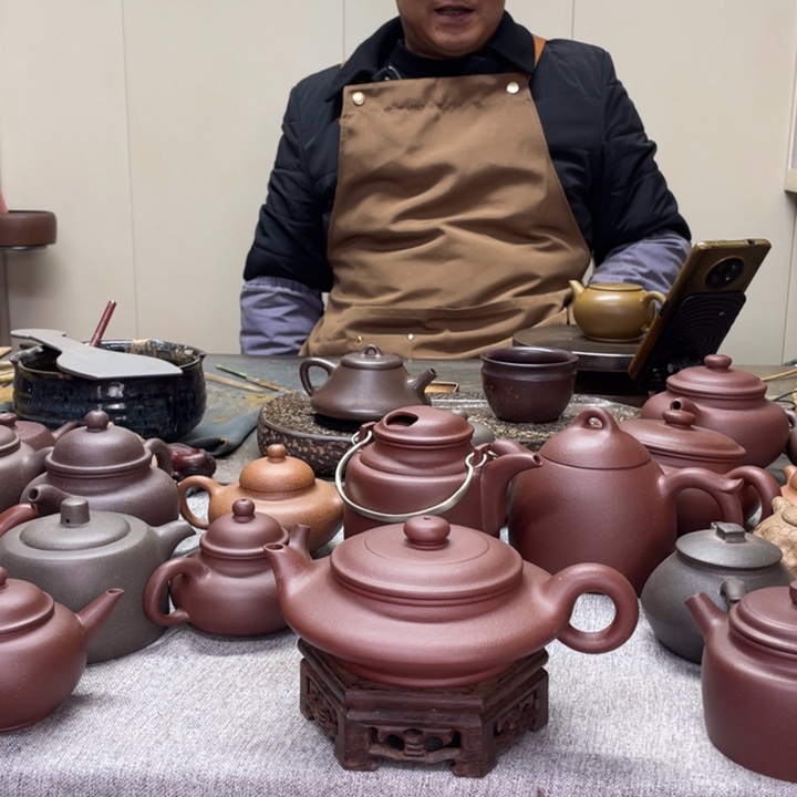 底槽青茶壶书扁260c半手制作