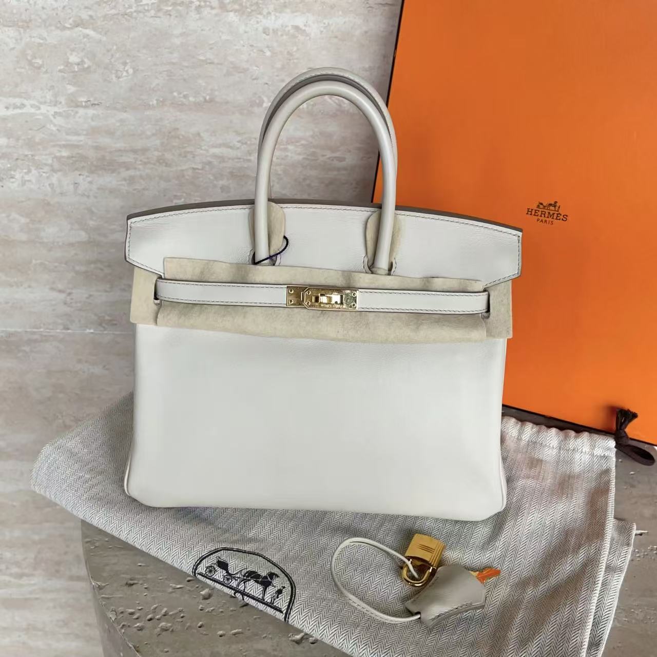 99新 Hermes/爱马仕 birkin25/44439832/12期/代卖服务