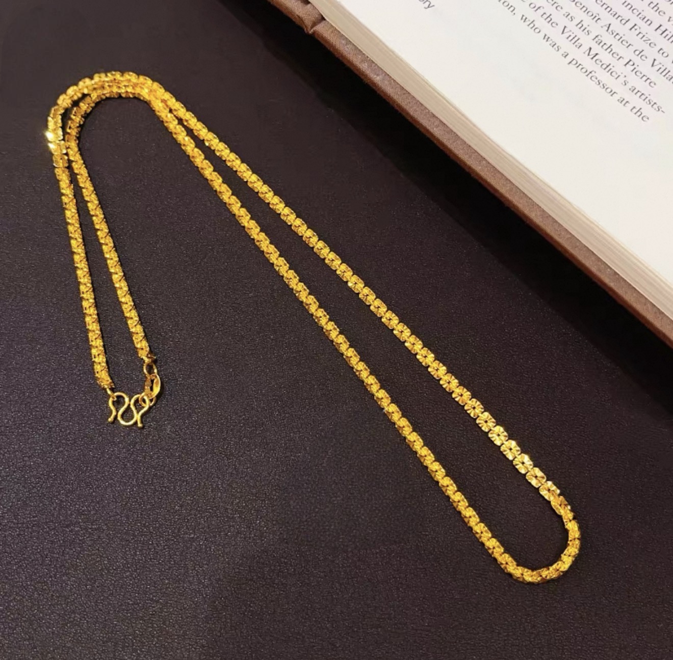 【璐璐甄选】 高端国潮风复古轻奢款女士合金雪花项链（ZL81524）