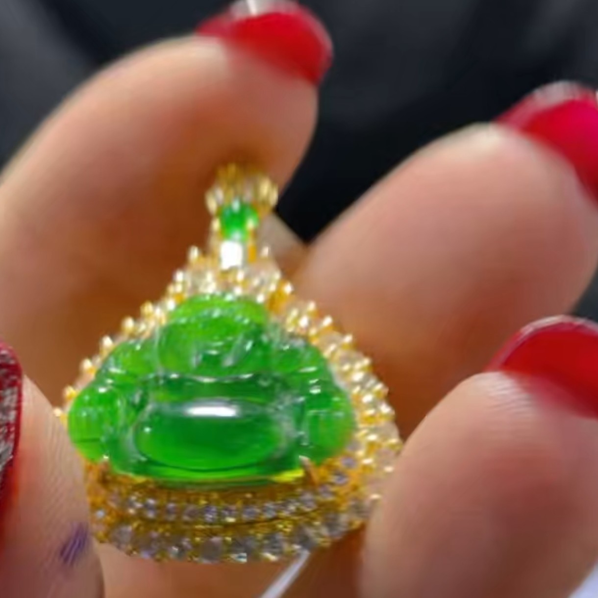 天然A货翡翠假一罚四（多样性发货拍一发一）