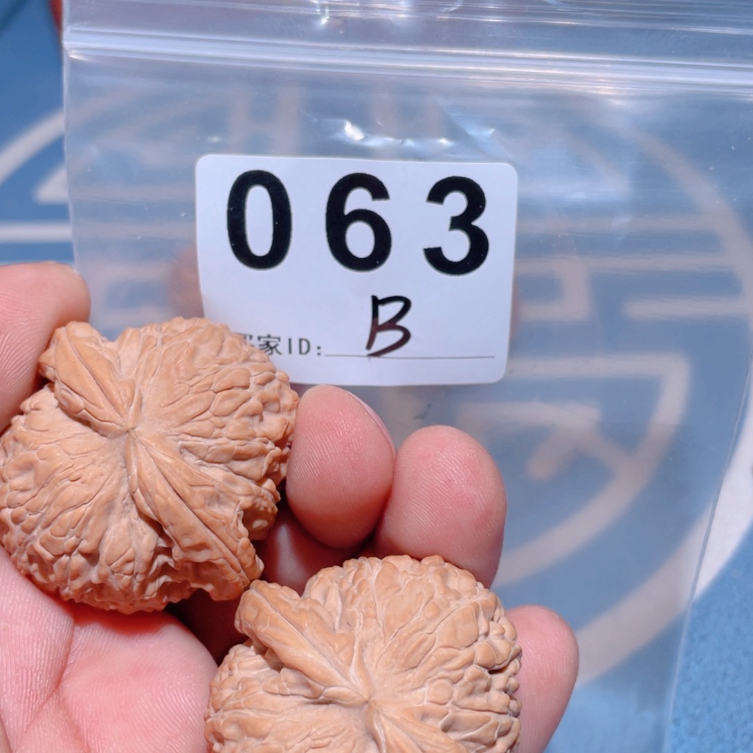 文玩核桃吊坠田*野白狮子