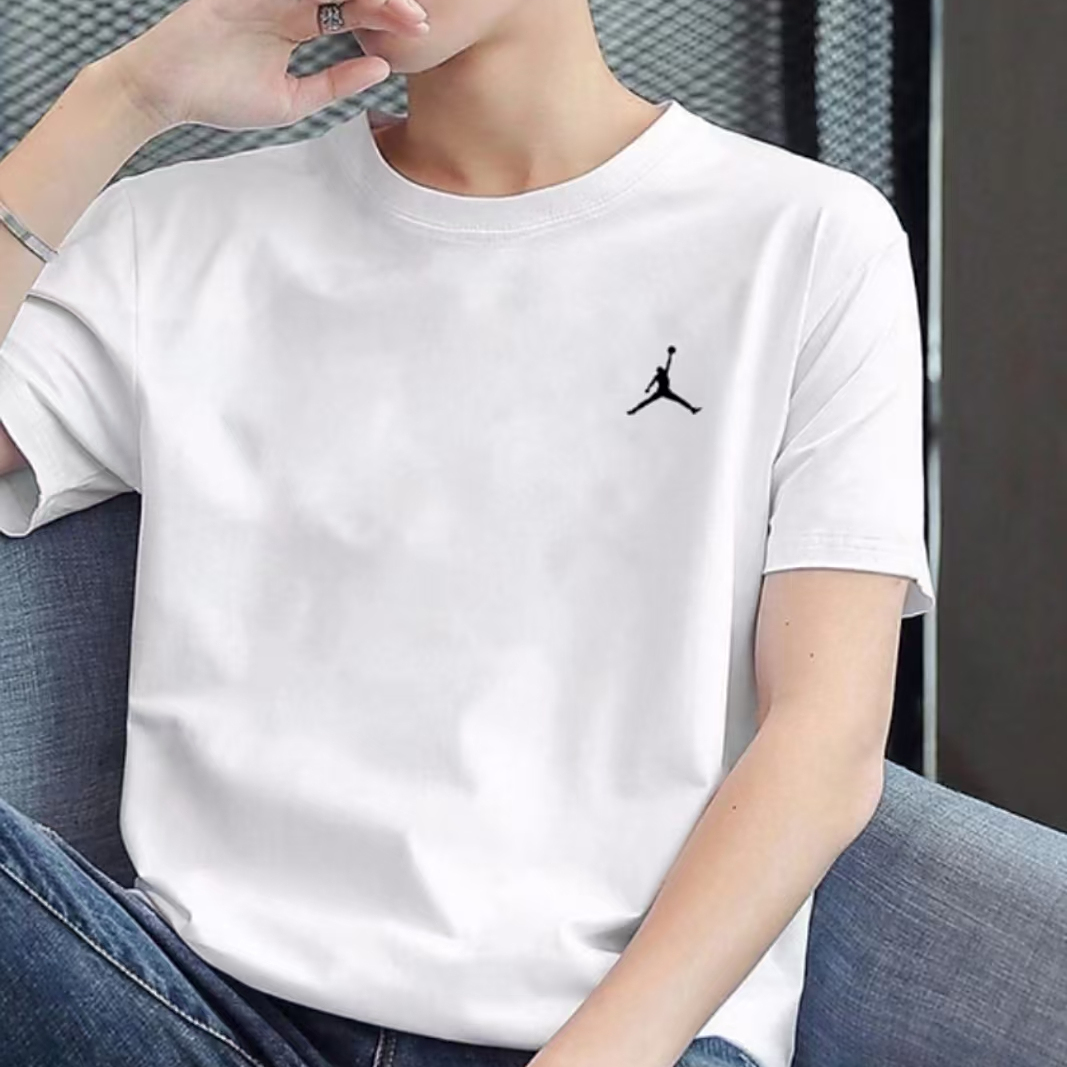 【一折粉丝福利】夏季潮牌男女同款百搭圆领T恤