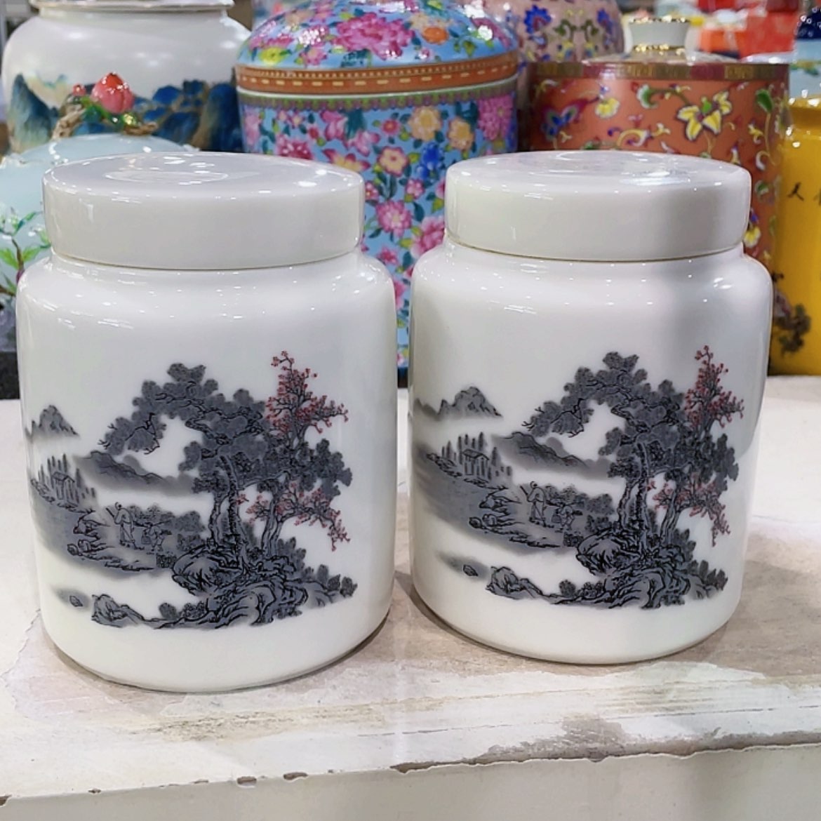 【闪购商品】罐陶瓷茶叶罐密封罐