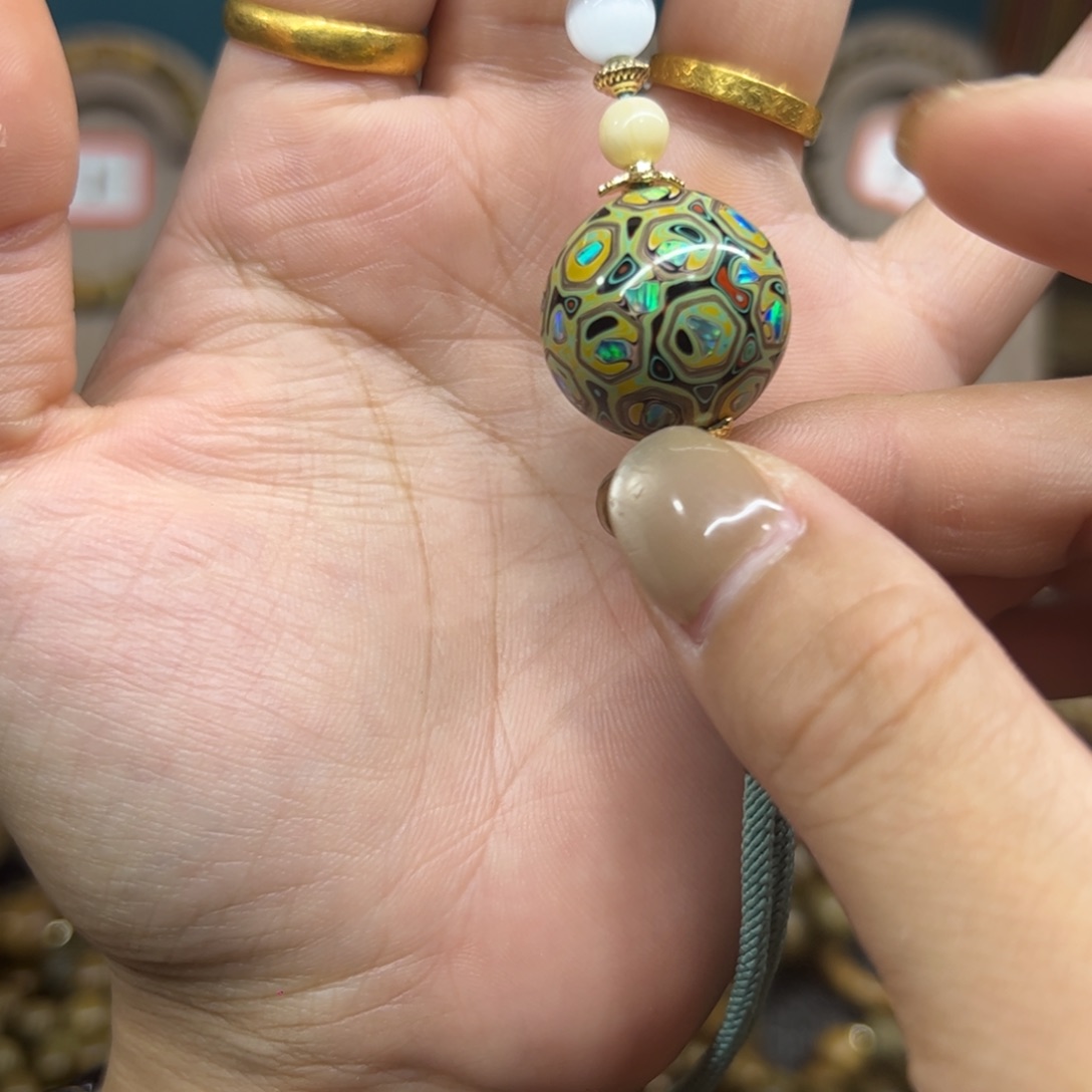 维腊木（绿檀）无事牌