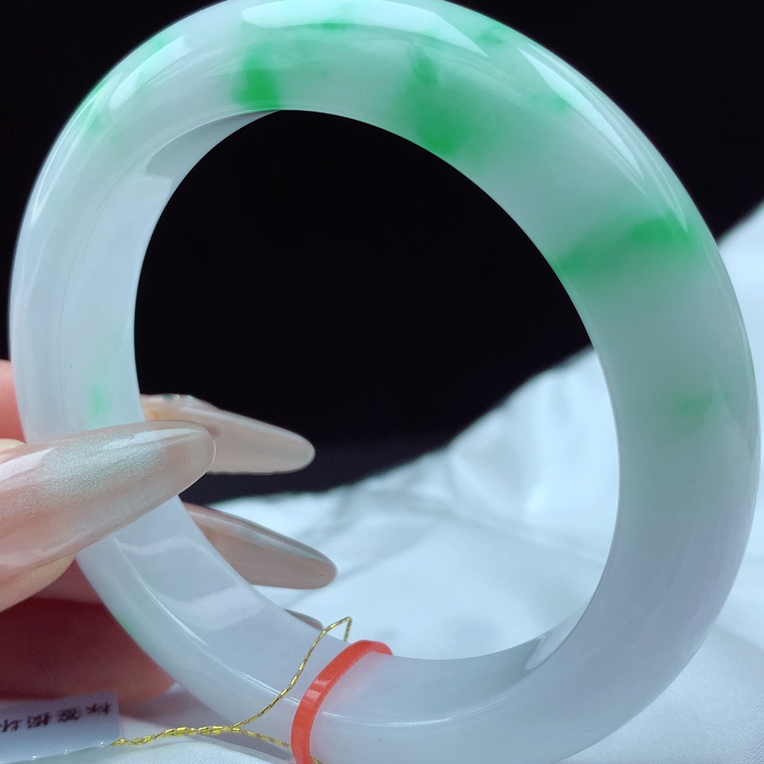 未镶嵌手镯翡翠56圈972