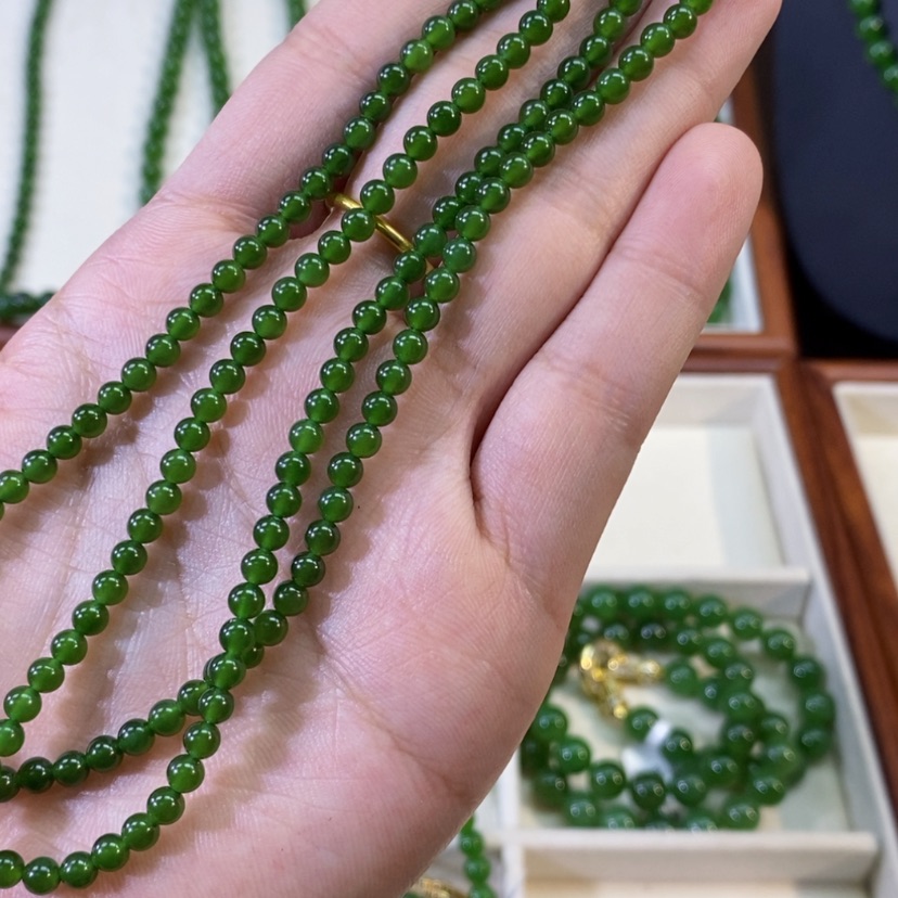 【闪购商品】和田玉（碧玉）颈饰未镶嵌