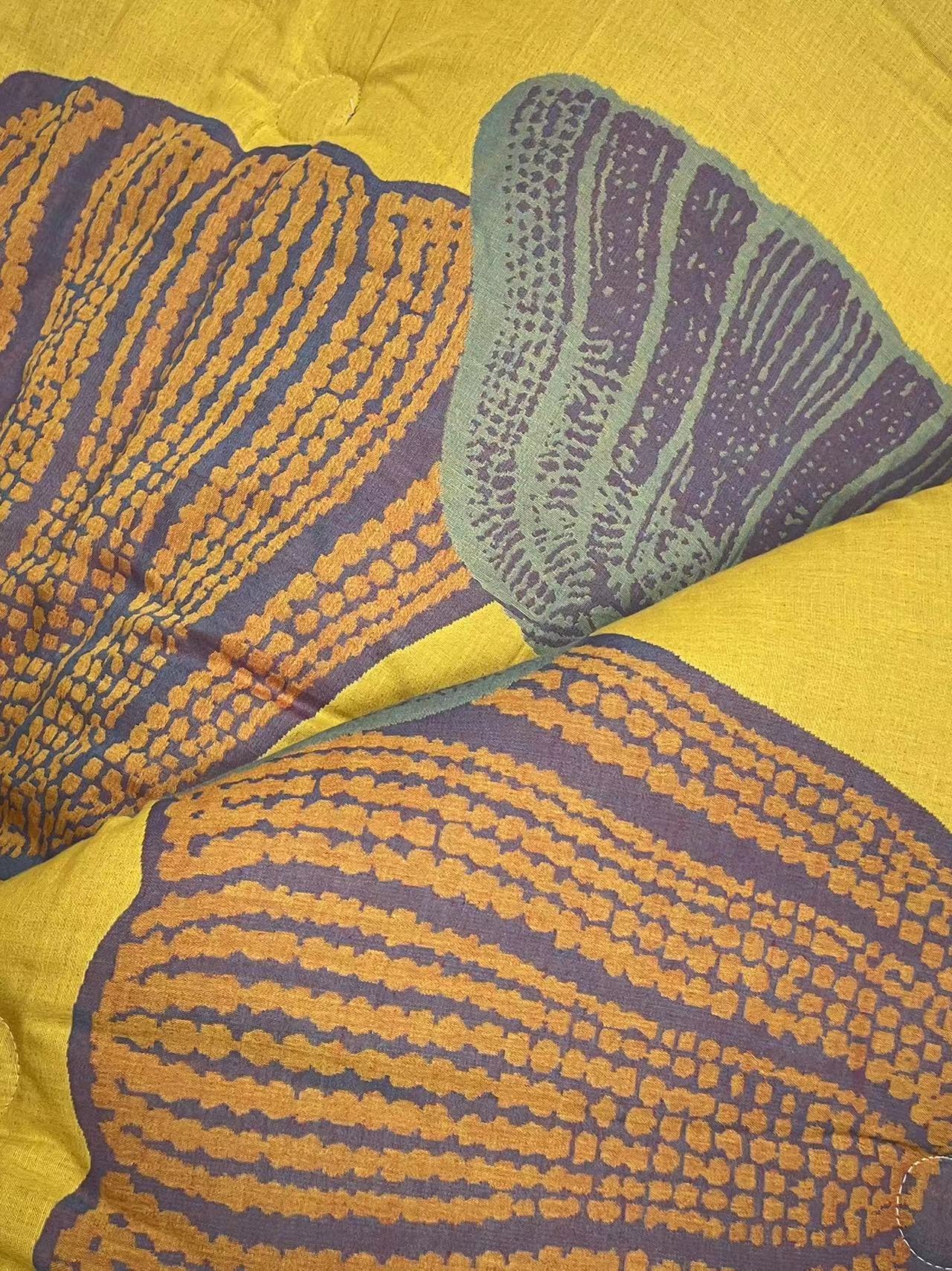 【南瓜】午休被120*150秋冬被全棉双层纱亲肤可水洗加厚多功能