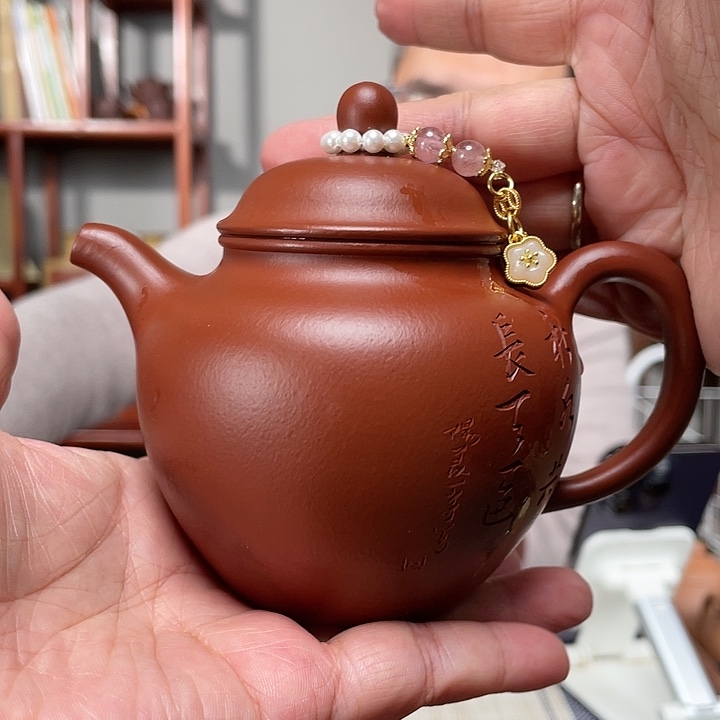 朱泥茶壶老朱泥秋水