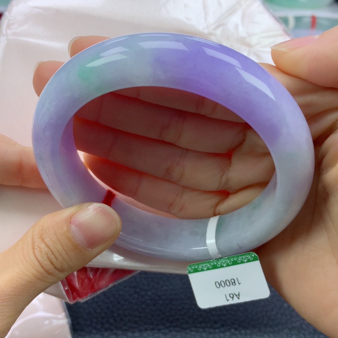 翡翠手镯未镶嵌61正