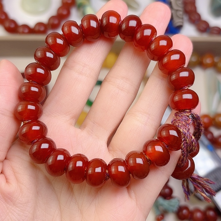 玛瑙/玉髓颈饰未镶嵌星***℃