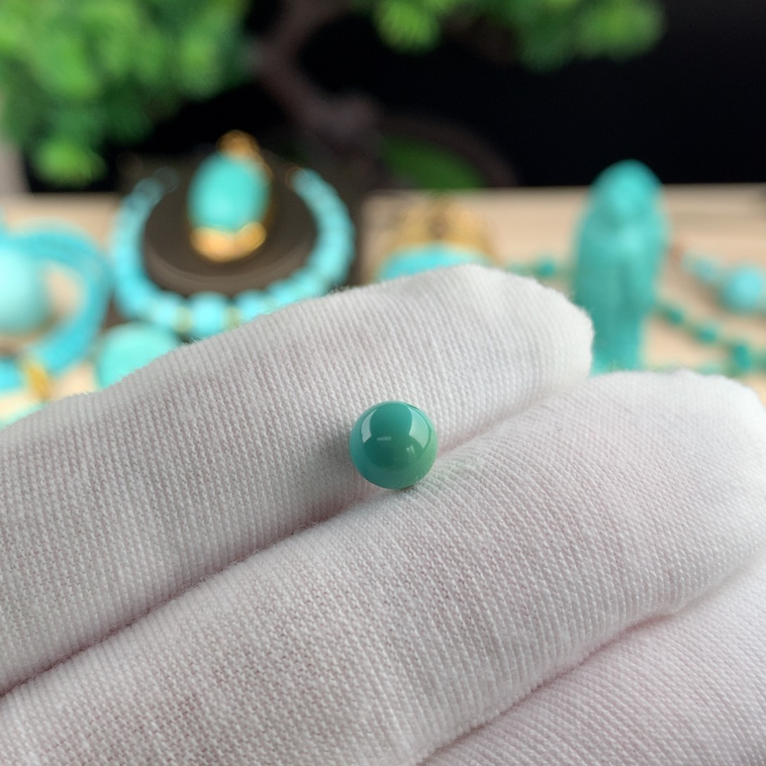 绿松石珠宝奇石卡6.6未镶嵌