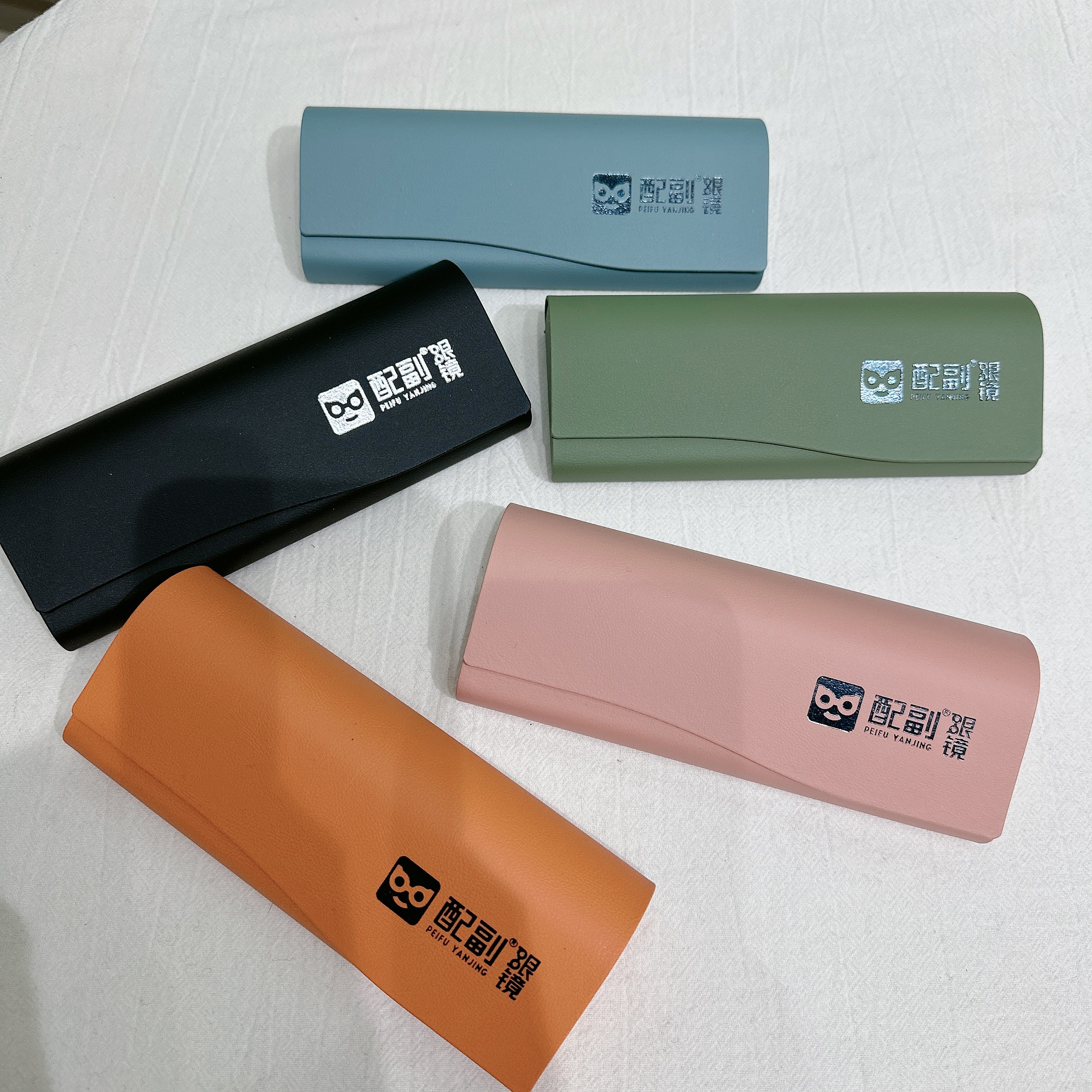 源头工厂新款简约眼镜盒近视镜墨镜收纳便携