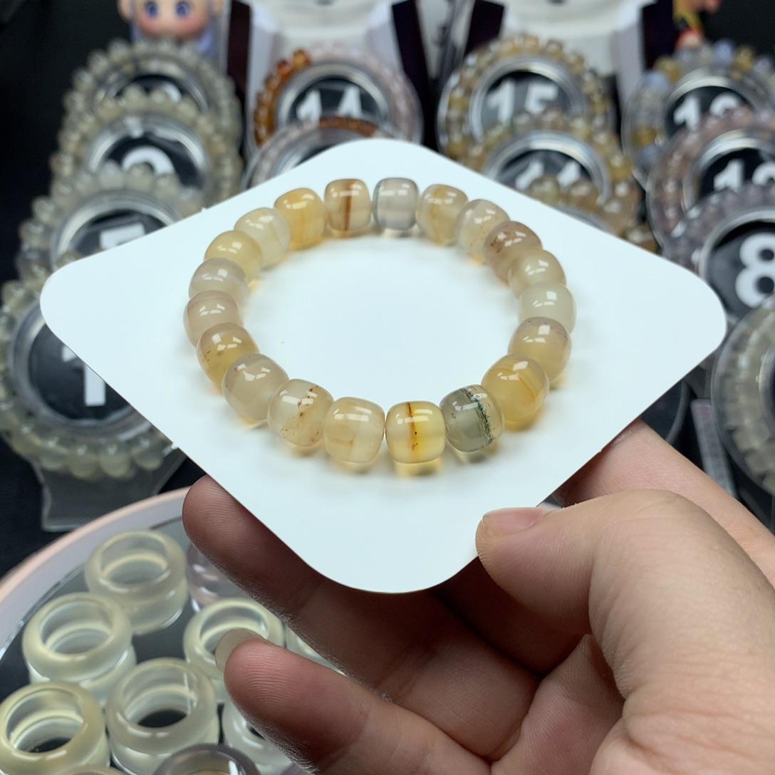 玛瑙/玉髓未镶嵌手串