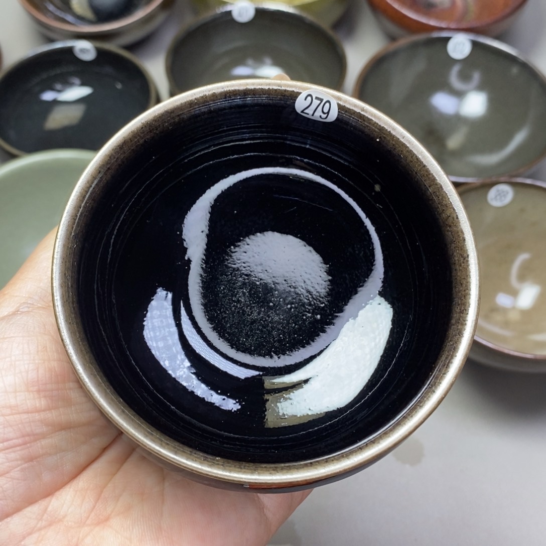 茶盏建窑建盏主人杯