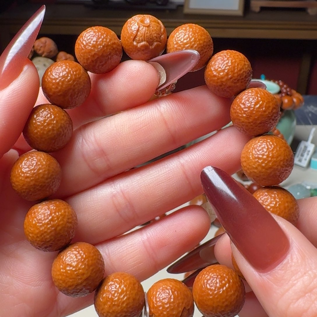 橄榄核手串/手链手工小青桔