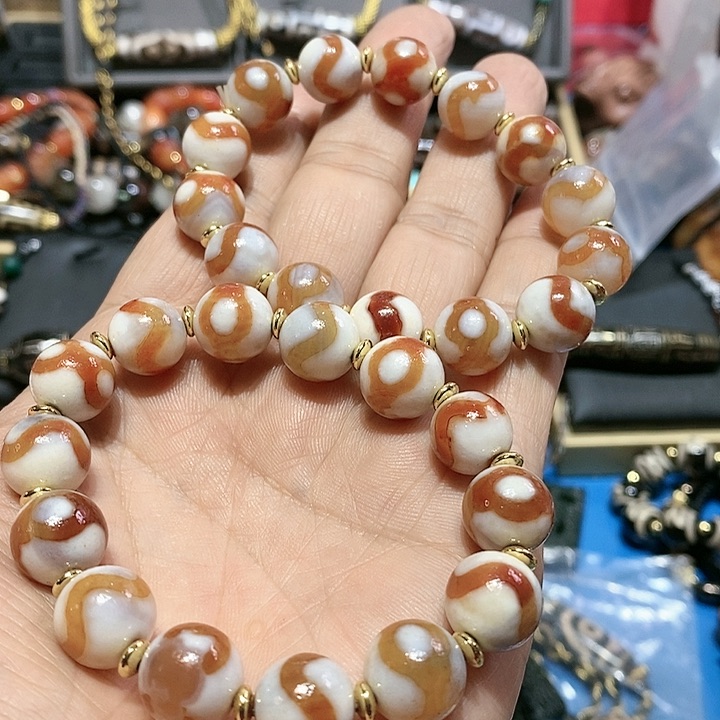 玛瑙/玉髓颈饰未镶嵌148号