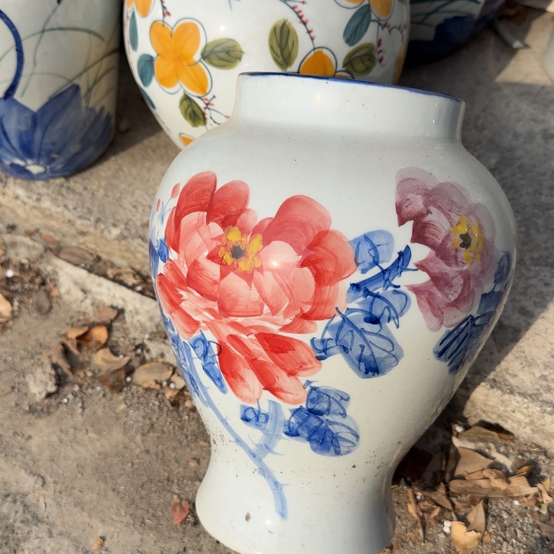 陶瓷微瑕景德镇手工花器