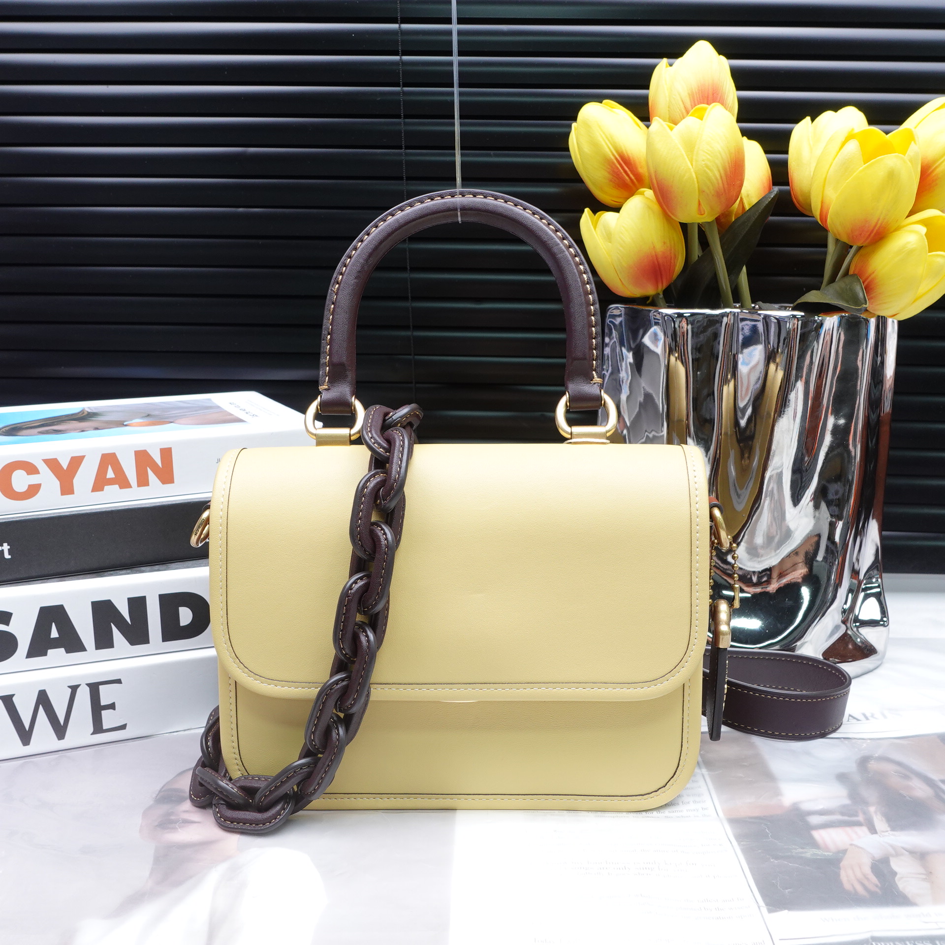 95新 COACH/蔻驰 单肩包/T10292693