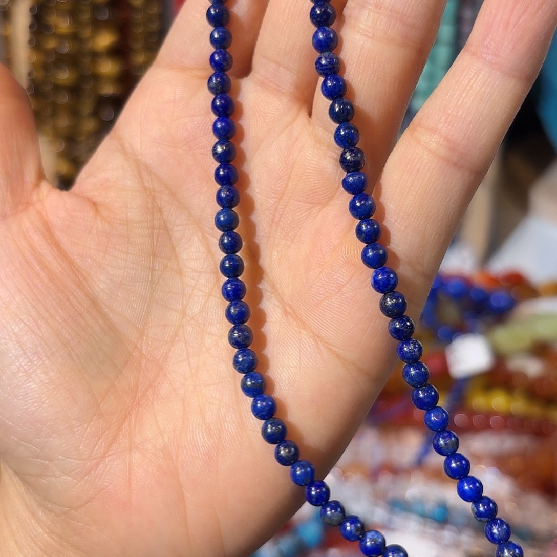 玛瑙/玉髓银S925镀金镶嵌珠宝半成品青金卡4一条