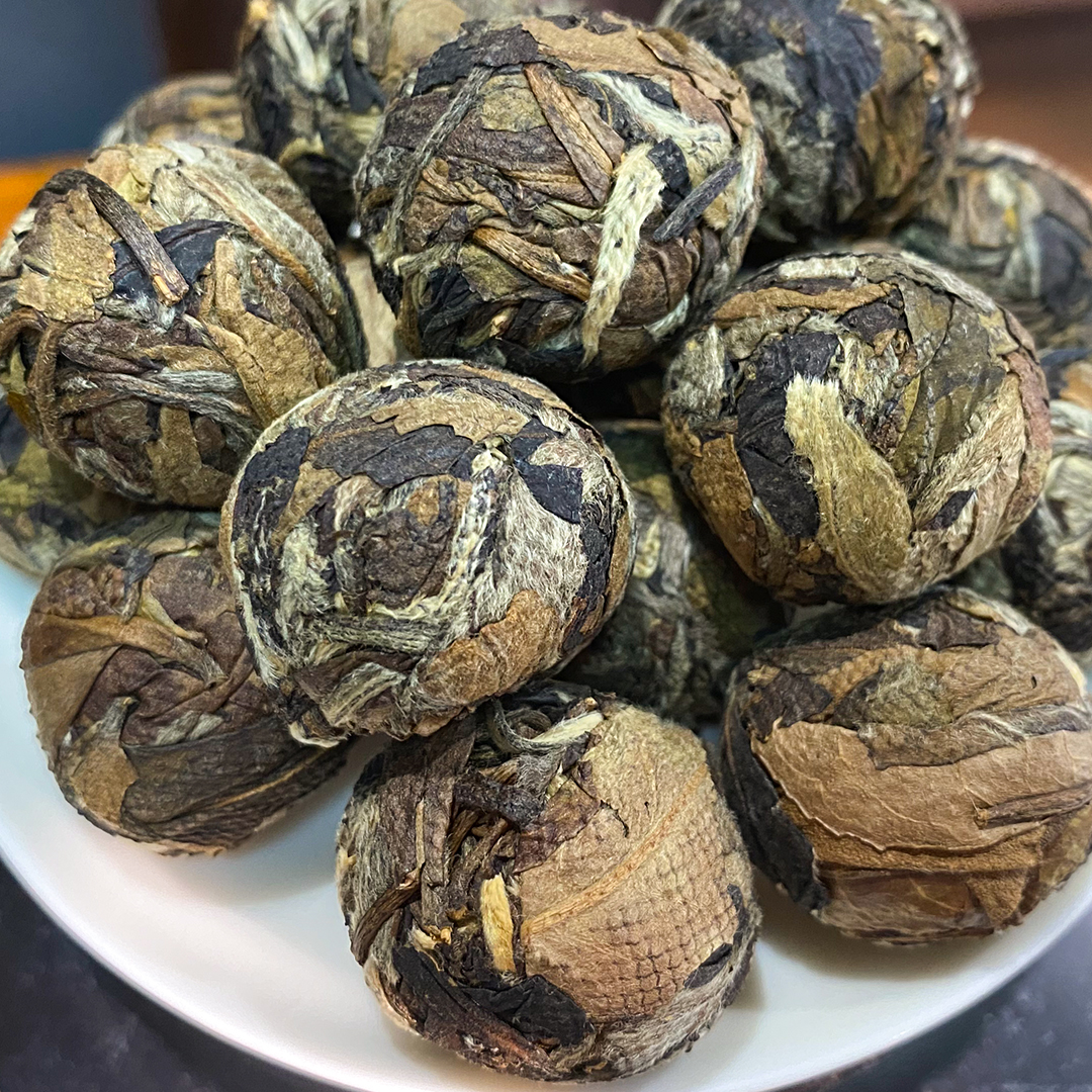 水蜜桃白茶龙珠 龙珠普洱茶5克/粒