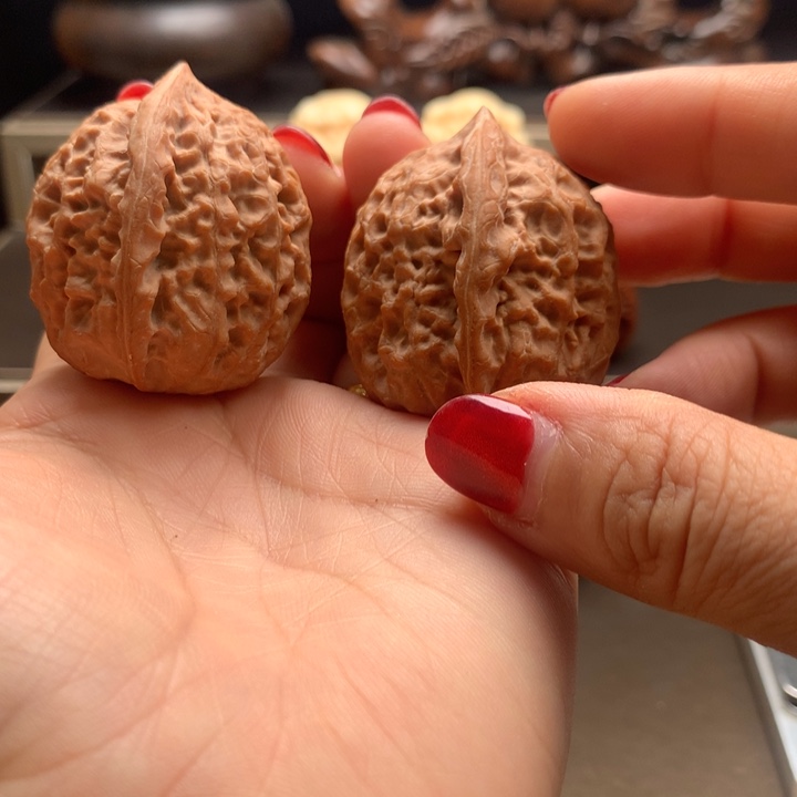 文玩核桃吊坠沈鸡