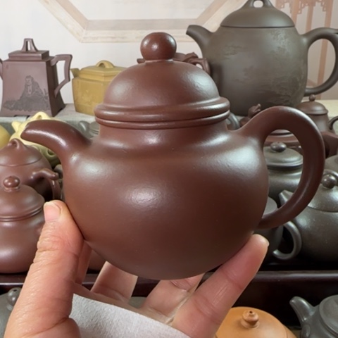 紫砂茶壶底槽清料220c c