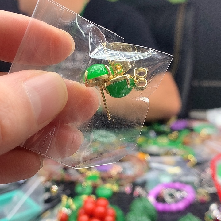 翡翠银S925镶嵌颈饰