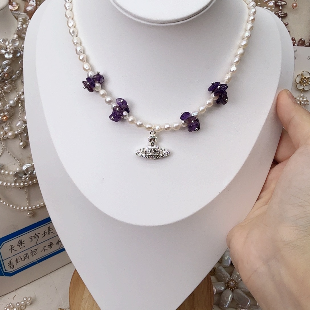 淡水珍珠未镶嵌颈饰