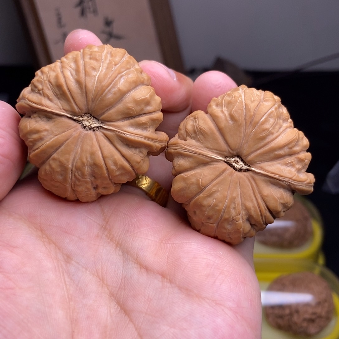 文玩核桃吊坠全品44尺南瓜墩精品对