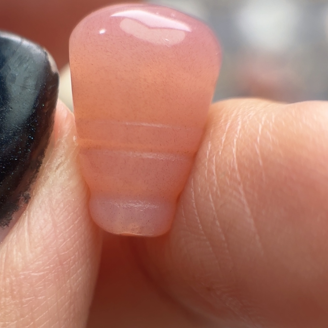 玛瑙/玉髓未镶嵌文玩配饰适配3-6mm的串