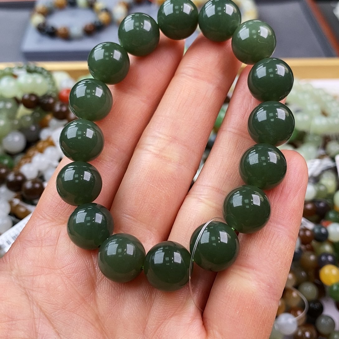 和田玉手链未镶嵌