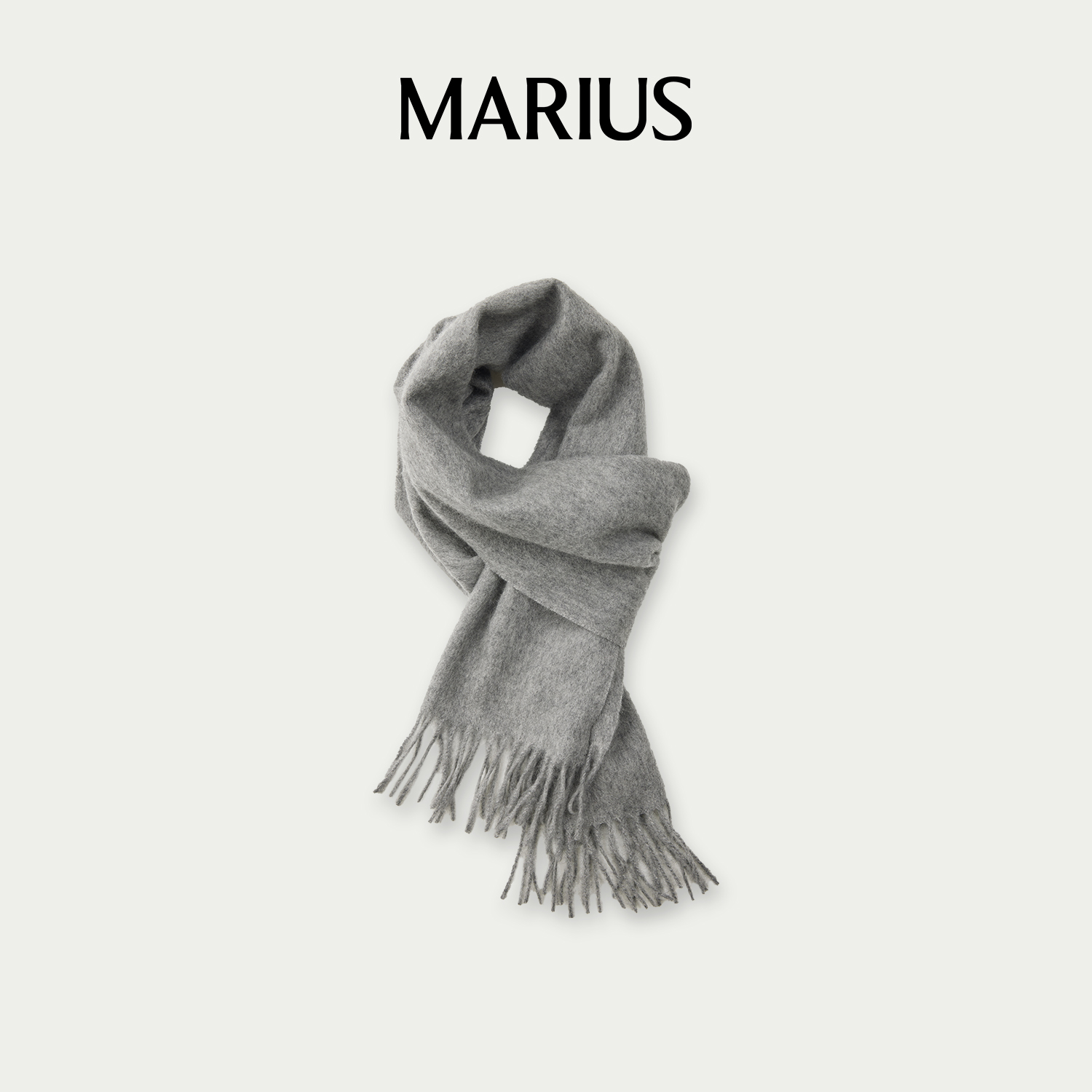 MARIUS经典百搭羊绒围巾