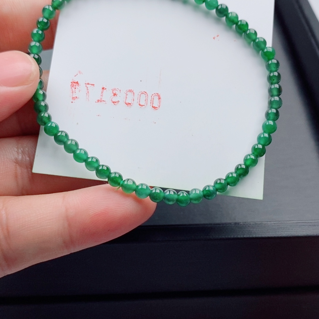 翡翠未镶嵌手链手串