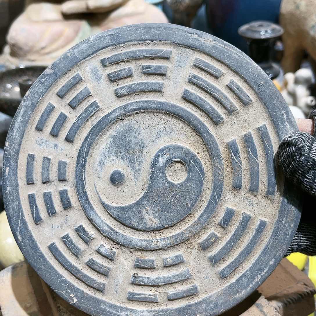 瓦当摆件茶台的一大