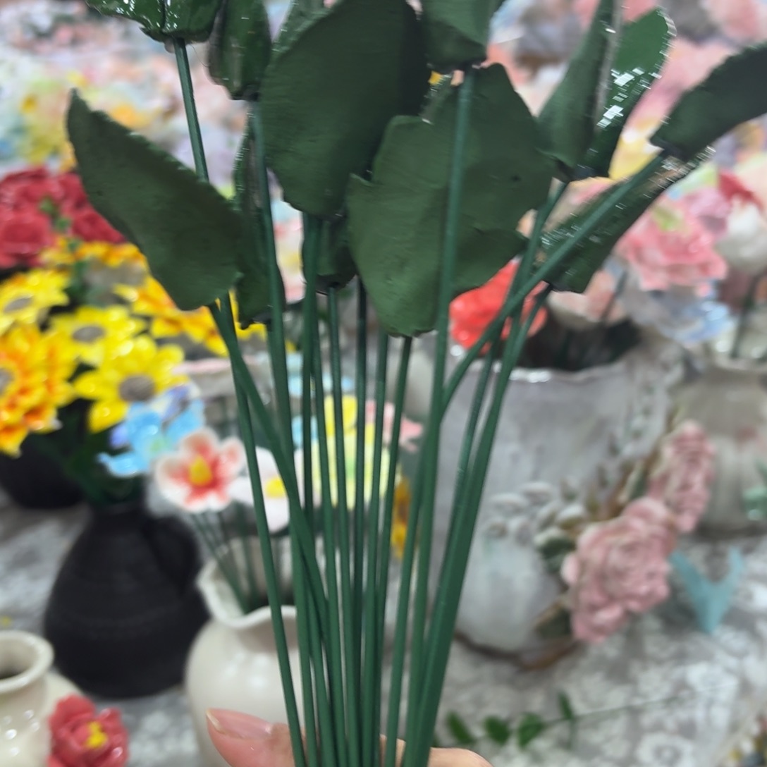 陶瓷花，20发货，退款拉黑，1