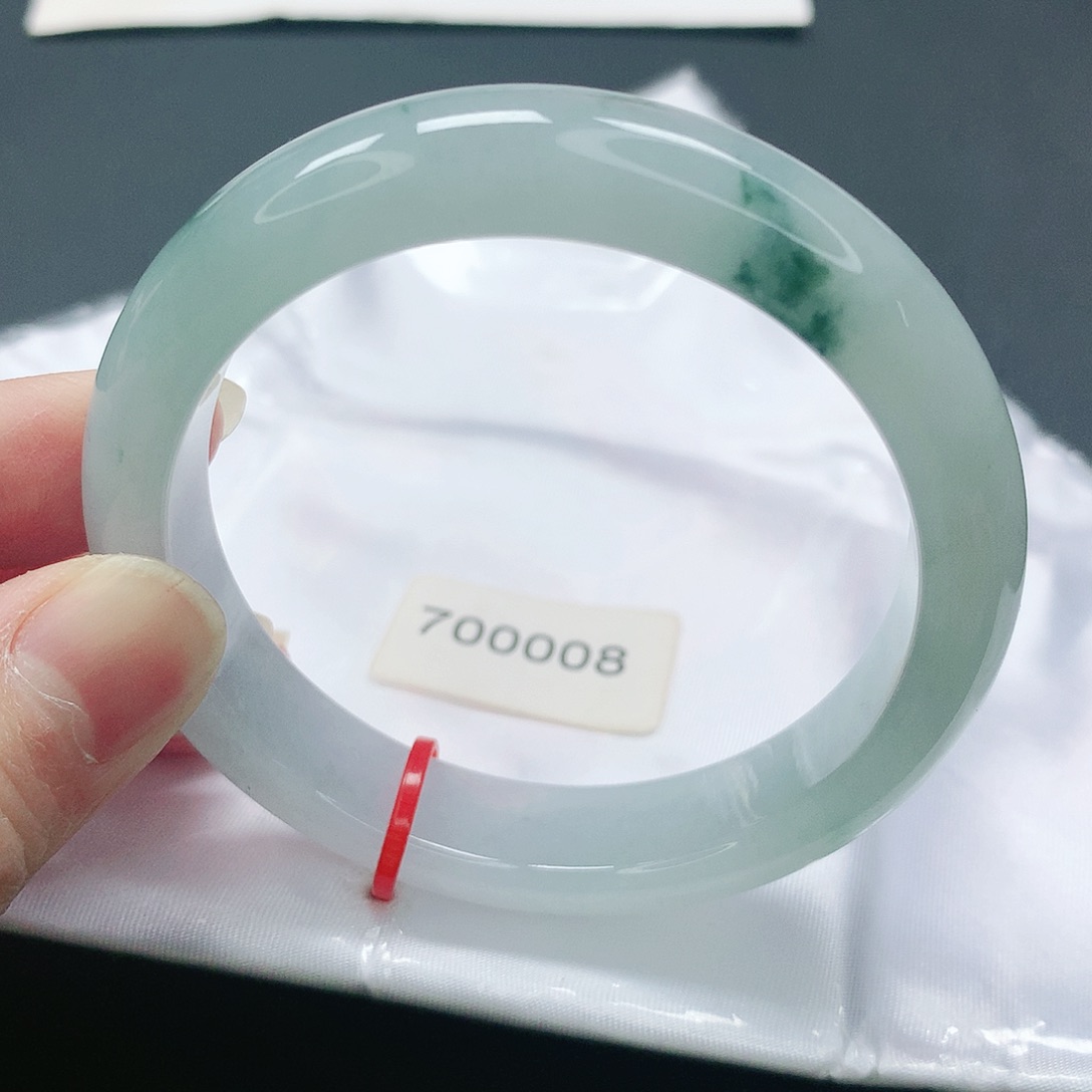 翡翠手镯未镶嵌缅甸天然A货翡翠