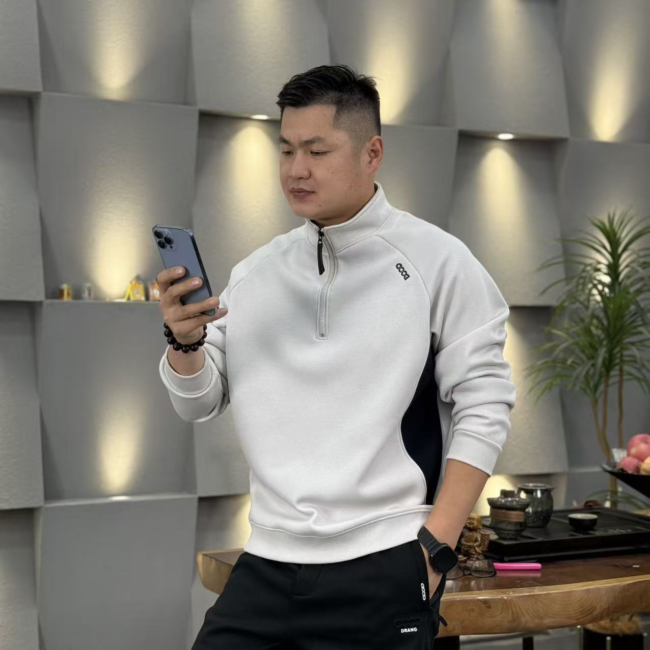 GeWinLa/格文朗  27312上衣新款衣潮牌T恤男人品质