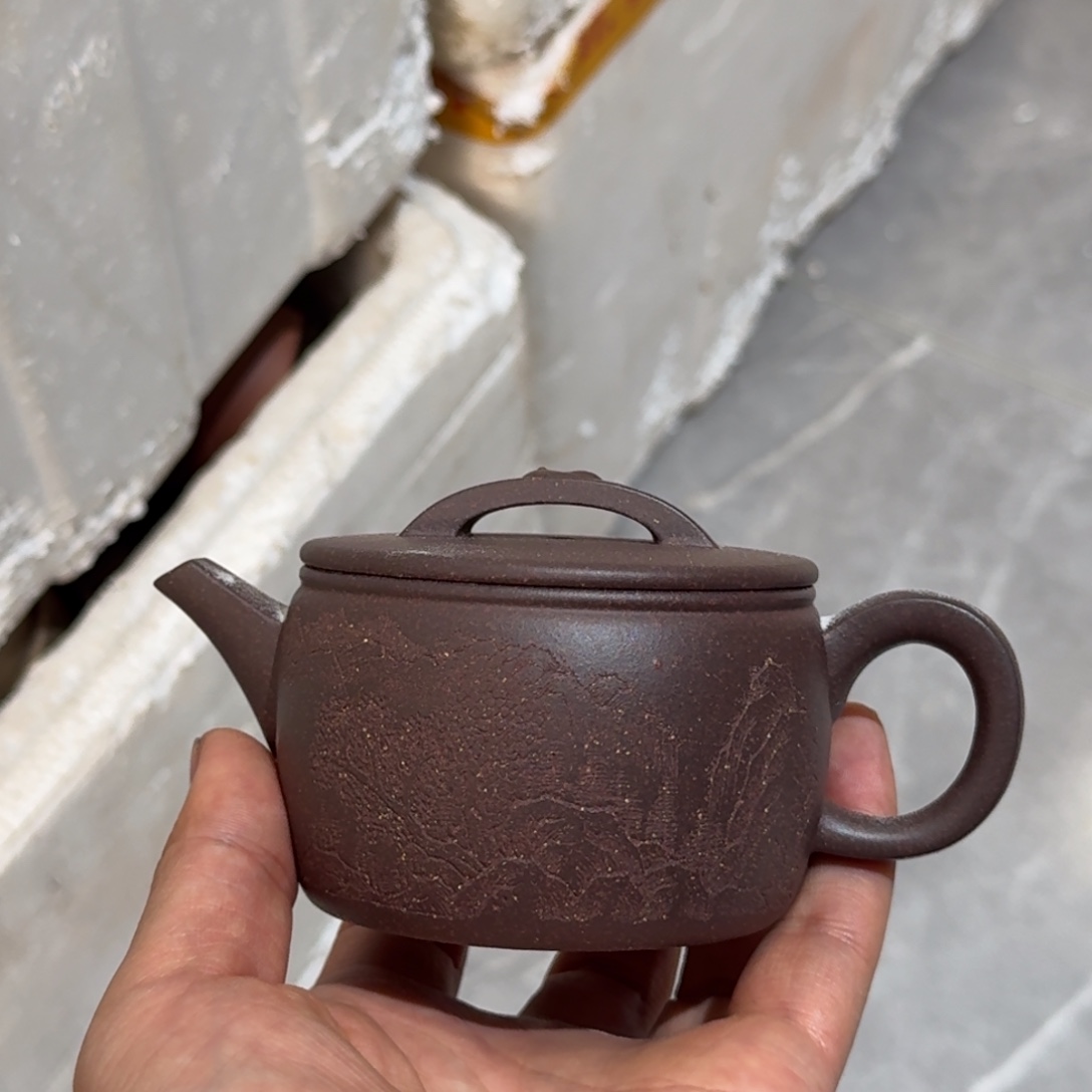 紫砂茶壶原矿原石的制作方法