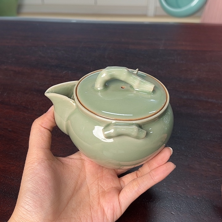 龙泉云间青瓷小米茶器