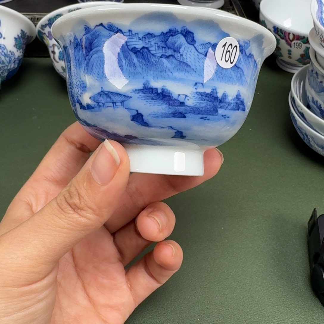 沙沙手工手绘茶具160